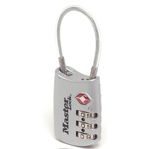 3-digit combination luggage lock for USA (TSA), MASTERLOCK 4688EURD