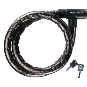 Κλειδαριά ασφαλείας μοτοσυκλέτας τύπου «Φίδι» 1.20m Φ22mm, MASTERLOCK 8115EURDPS