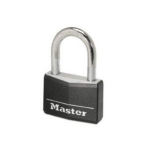 30mm padlock with protective cover and matching keys 9130EURDBLK