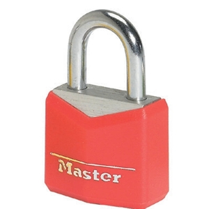 40mm colored padlock with same key 9141EURDCOL