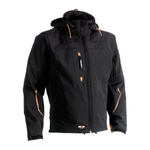 POSEIDON SOFTSHELL JACKET BLACK L 23MJC0902BK-L