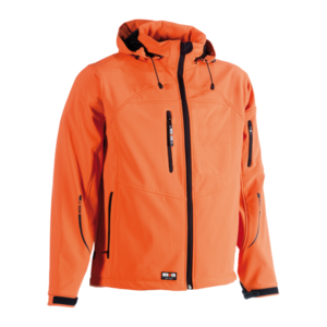 POSEIDON SOFTSHELL JACKET ORANGE L 23MJC0902OR-L