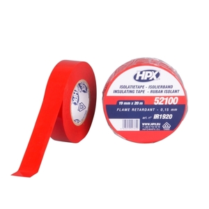 Electrician's insulating tape 52100 19mmx20m red IR1920