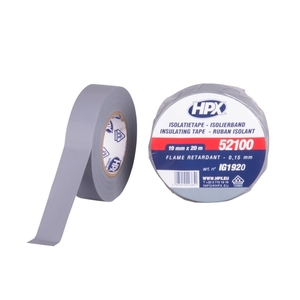 Electrician's insulating tape 52100 19mmx20m gray IG1920