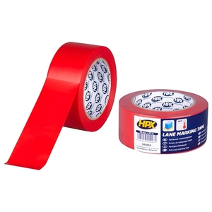 Safety marking tape red 48mmx33m LR5033
