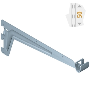 ES clothesline arm 3 aluminum hooks L330 mm