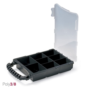 Plastic snuff box Poly 3/8 - black 30.3 x 18 x 5 cm Photo 4