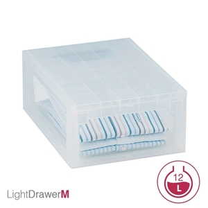 Κουτί/συρτάρι αποθήκευσης πλαστικό LightDrawerL 39,6 x 39 x H21,3 cm Φωτογραφία 3