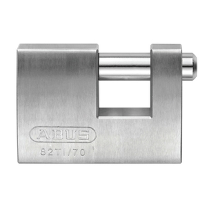 Aluminum padlock 82TI/70B TITALIUM
