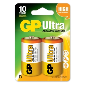 Batteries GP ULTRA Alkaline D LR20 2pcs