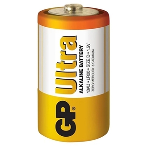 Batteries GP ULTRA Alkaline D LR20 2pcs Photo 2