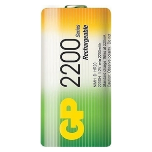 Batteries GP rechargeable D series 2200 NiMH 2pcs Photo 2