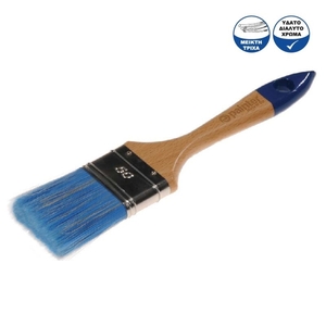 Flat brush for water-soluble paints, semi-double 60 mm Photo 2