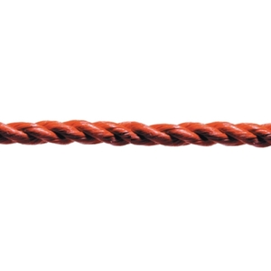 Orange polypropylene rope Φ 8 mm