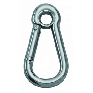 Safety hook with eye