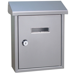 Mailbox Easy 190 x 80 x 255 mm, silver