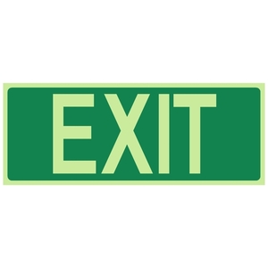 Πινακίδα σήμανσης PVC ''EXIT''