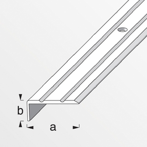 STAIRCASE PROTECTION PROFILE ALM 1M 25X10 HRS Photo 3