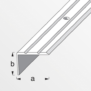 STAIRCASE PROTECTION PROFILE ALM 1M 25X20 ASM Photo 4