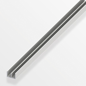 Rail guide plastic (PVC) 2M 10X18X10, upper part
