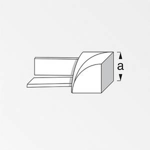 CORNER EXTERIOR TILE JOINT MOLD D11.5MM 4PCS WHITE Photo 4