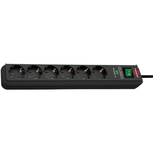 ECO PROTECT power strip with 13,500A overvoltage protection & 3-position charcoal switch Photo 2