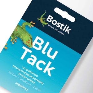 ST BOSTIK Blu Tack Original  Επαναχρησιμοποιησίμη Κόλλα σε μορφή Πλαστελίνης