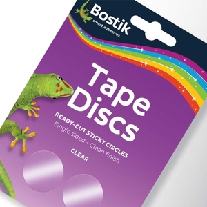 ST BOSTIK Tape Discs Adhesive Transparent Tape Discs