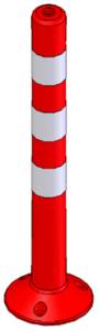 Plastic Columns Simple 75 cm PARK-DH-FP-1-80