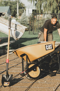 CAT ΚΑΡΟΤΣΙ ΟΙΚΟΔΟΜΗΣ Χωρητικότητας 170Lt 500kg με συμπαγή ρόδα Κ22-000 Φωτογραφία 8