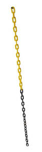 Plastic Chain Yellow-Black, 1m, PARK-CH-1BY