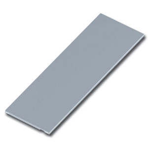 ES metal shelf white L800 x D200 mm