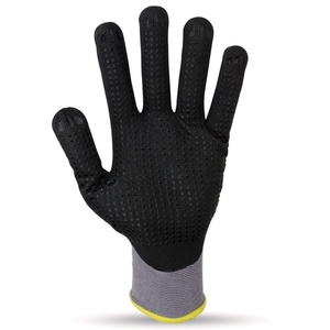 NITRILE GLOVES GALAXY CRUX BLACK-GREY L-2XL Photo 2