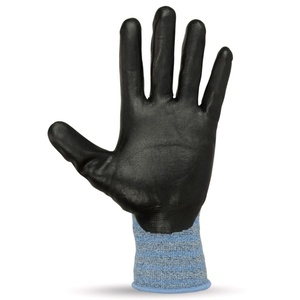 NITRILE GLOVES GALAXY CANIS BLACK-GREY L-2XL Photo 2