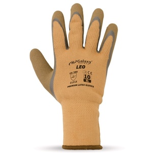 LATEX GLOVES GALAXY LEO BROWN L-2XL