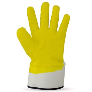 LATEX GLOVES GALAXY STONE WHITE-YELLOW XL-2XL Photo 2