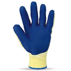 LATEX GLOVES GALAXY URSA YELLOW-BLUE XL-2XL Photo 2