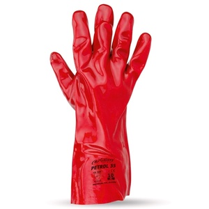 PVC GLOVES GALAXY PETROL 35 RED XL