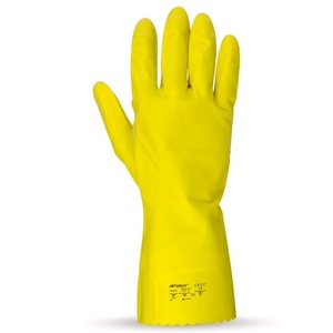 LATEX GLOVES GALAXY VENUS YELLOW S-XL