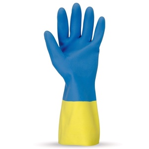 NEOPRENE GLOVES GALAXY APOLLO YELLOW-BLUE L-2XL Photo 2