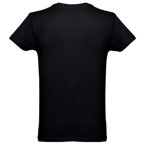 Ανδρικό t-shirt
 TH Clothes Luanda - Black 38-8001CY Φωτογραφία 2