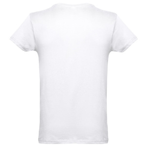 Ανδρικό t-shirt
 TH Clothes Luanda - White 38-8001WY Photo 2