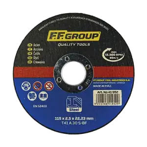 FF GROUP IRON CUTTING DISC, 115x2.5