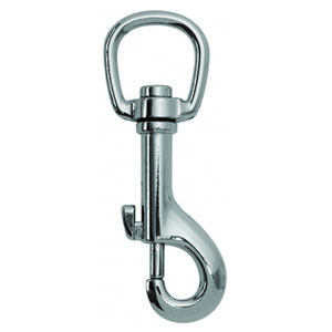 Nickel safety hook 55 x 11 mm