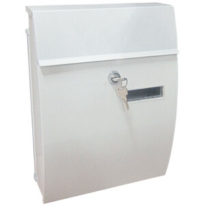 Γραμματοκιβώτιο MINIMAL 215 x 70 x 30 mm, λευκό