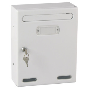 Mailbox Personal 240 x 80 x 300 mm, silver