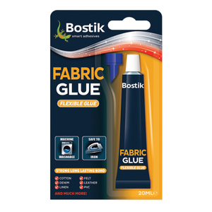 ST BOSTIK Fabric Glue Κόλλα Υφασμάτων με Βάση Φυσικό Λατέξ 20ml Tube