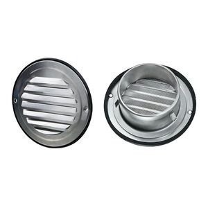 Stainless steel ventilation grill D119 x D1 184 x L165 mm