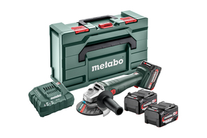 Metabo 18 Volt Battery Angled Wheel W 18 L 9-125 Quick Set