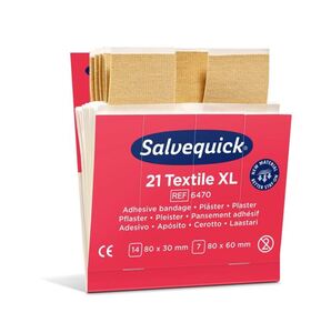 Επιθέματα Salvequick Extra Large Textile Plaster 6470